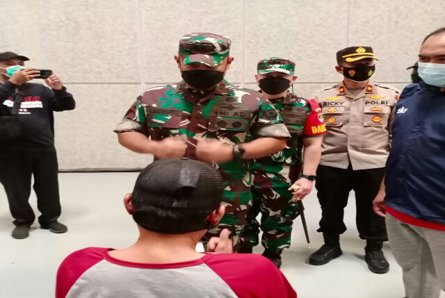 54.000 Vaksinasi Diberikan Kodam Jaya  Selama 10 Hari Pada Masyarakat
