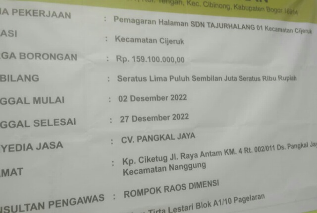 SDN 01 TajurHalang Bangkit & Berbenah Ditangan Ida Faridah
