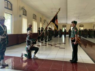 Pelaksanaan Alih Tugas TNI AD Magelang Wujudkan Karir