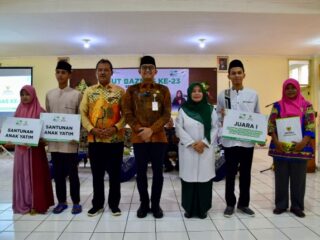 Pj Bupati Banyumas Hadiri HUT Baznas Ke 23