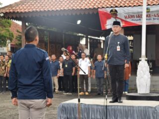 Menghitung Hari Gelaran Pemilu 2024 Pj Bupati Banyumas Apel Siaga