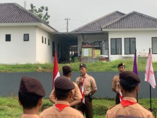 Pasukan Tunas Muda (PTM) Kwarran Baturraden Ikuti Pembaretan