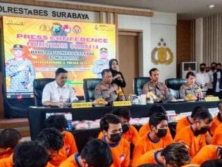OPS Tumpas Narkoba Semeru 2024, Polrestabes Surabaya Amankan Puluhan Tersangka