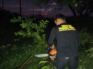 Pramuka Peduli Angin Kencang Wilayah Banyumas