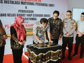 Pj Bupati Resmikan Gedung Instalasi Maternal Perinatal Tahap I RSUD Banyumas