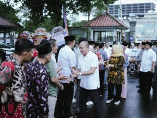 Bupati Banyumas dan Wakil Disambut Dengan Penuh Kehangatan