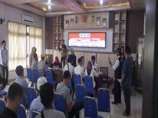 Pemdes Se-kecamatan Leuwiliang Sambut Penanda Tanganan Akte Notaris Koperasi Merah Putih