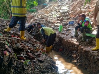 Gebrakan Gotong Royong UPT Infrastruktur Irigasi Kelas A Wilayah IV Leuwiliang