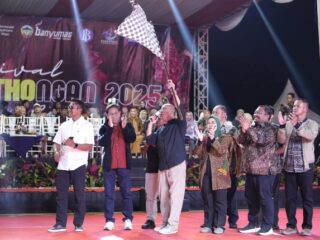 Puluhan Ribu Warga Masyarakat Banyumas Antusias Sambut Festival Kentongan