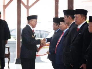 Bupati Banyumas Sadewo Lantik 8 Pejabat Pimpinan Tinggi Pratama