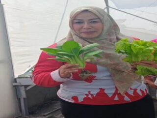 Panen Perdana Ketahanan Pangan Desa Karacak Terharu dan Gembira
