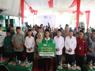 Badan Amil Zakat Nasional (BAZNAS) Kabupaten Banyumas Luncurkan Program Z- Laundry